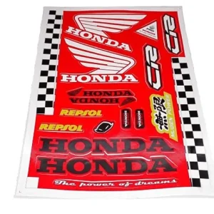 Végkiárusítás [HONDA / UNIVERZÁLIS] - MATRICA KLT. HONDA NAGY