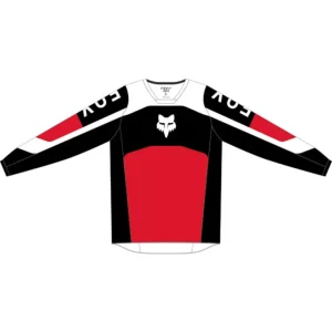 Azonnali szállítás FOX 180 Nitro Jersey - Extd Sizes - S, Fluo RED MX24