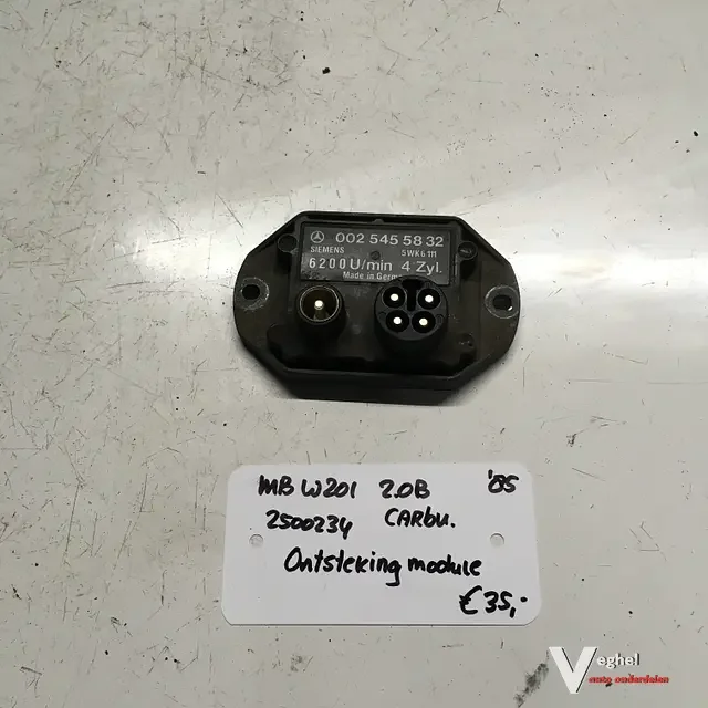 Mercedes W201 2.0 Benzine 1985Ontsteking 002 545 5832 Ingyenes szállítás