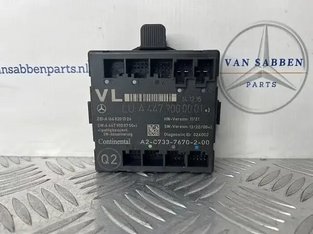 Vedd meg online Centrale Deurvergrendelings Module van een Mercedes Vito