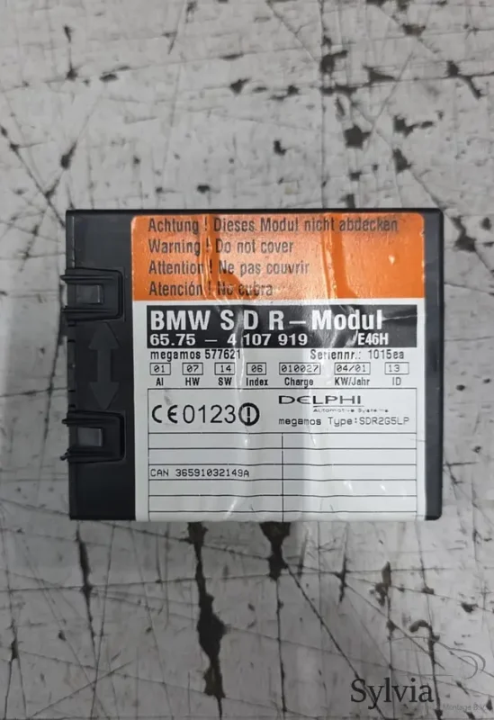 Csak ma SDR module Alarm module Delphi BMW 3 serie E46 Cabrio 65754107919 4107919
