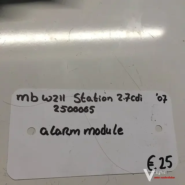 Kedvezmény Mercedes W211 Station 2.7 cdi 20072500005Alarm Module A 211 820 96 26