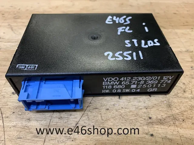 Biztonságos vásárlás CRUISE CONTROLE MODULE UNCODED BMW E46 65718369774