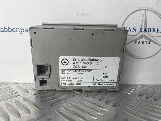 Gateway module van een Mercedes E-Klasse Gyors szállítás