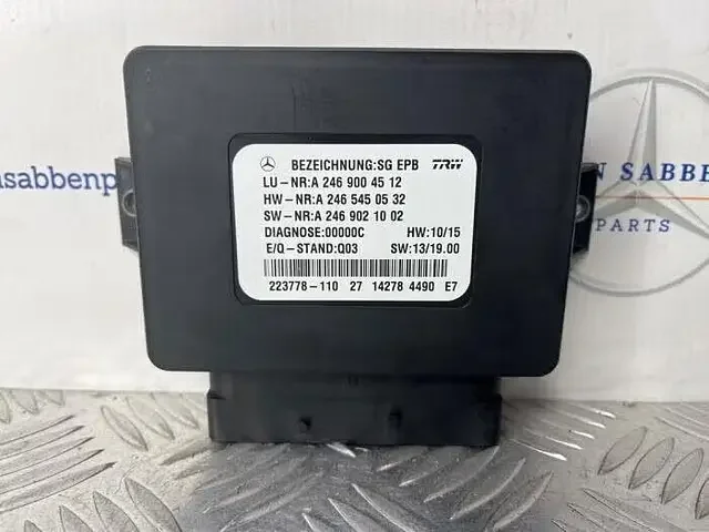 Handrem Module van een Mercedes B-Klasse Kihagyhatatlan ajánlat