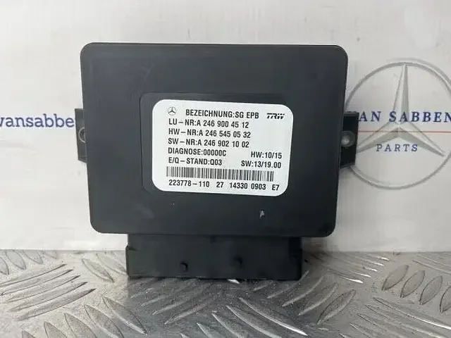 Outlet Handrem Module van een Mercedes B-Klasse