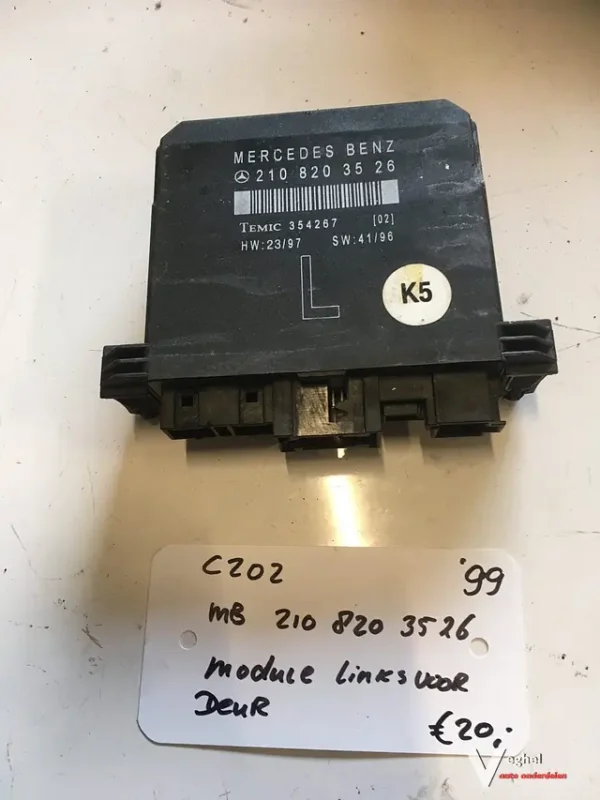 Mercedes C202 1999Deur control module linksvoor in deur Árengedmény