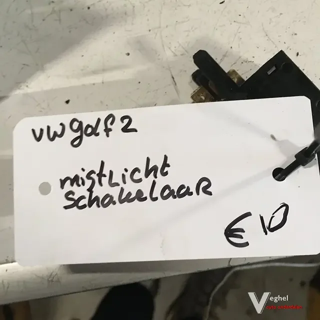 Vw Golf 2 1987Mistlichtschakelaar Árcsökkenés