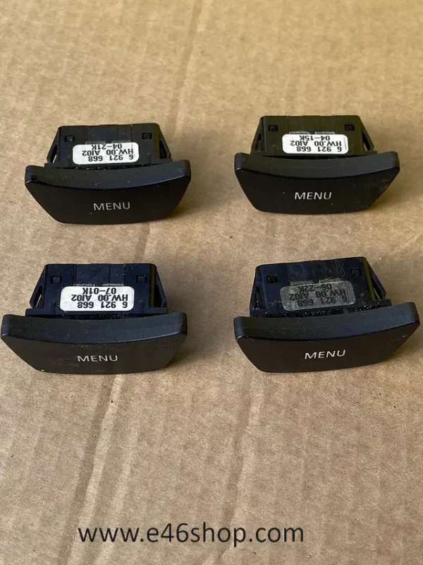 BMW I DRIVE KNOPPEN OEM 6921669 6921668 Kiárusítás