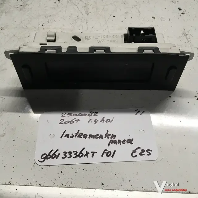 Peugeot 206+ 2011Instrumentenpaneel9661 3336XT F01 Olcsó