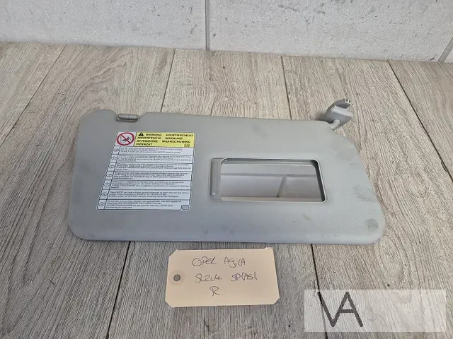 Olcsó Zonneklep rechts Opel Agila / Suzuki Splash met spiegel €50