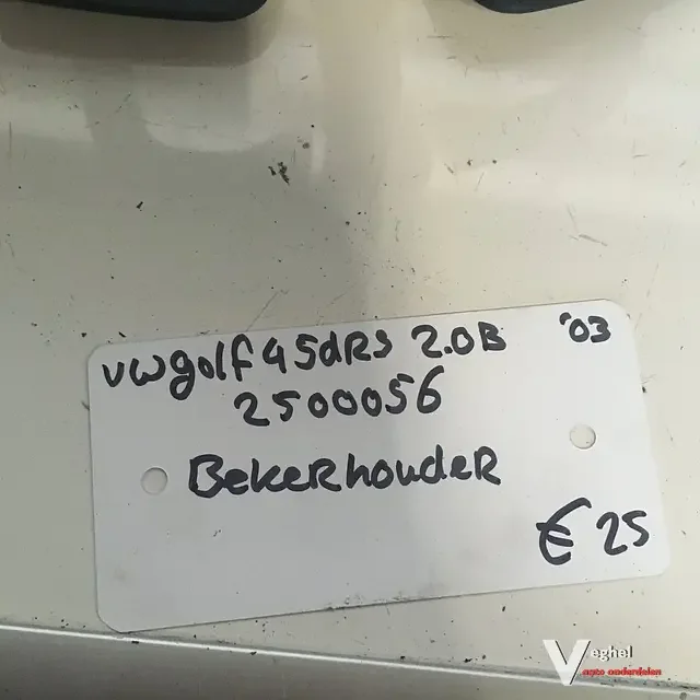 Vw Golf 4 20035drs 2.0 B Wagennr 2500056 Bekerhouder Vásárlói kedvenc