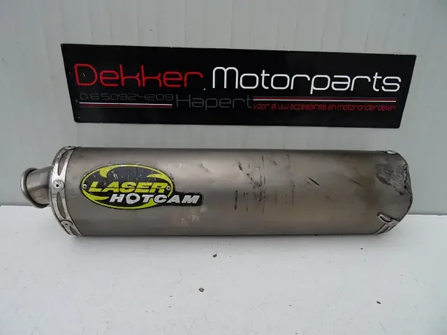 Prémium Laser Hotcam Tita Sport Uitlaat Demper # Universeel 61mm