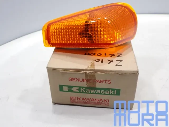 Kawasaki ZX 10 1988 - 1990 nieuw knipperlicht rechts ZX10 ZX1000 ZX 1000 tomcat rechtse voorzijde rechter richtingaanwijzer NOS 23040-1186 Exkluzív ajánlat
