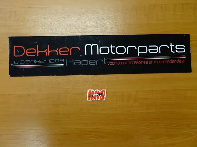 Vedd meg most Bos Exhausts Uitlaat / Demper Sticker # Bos #
