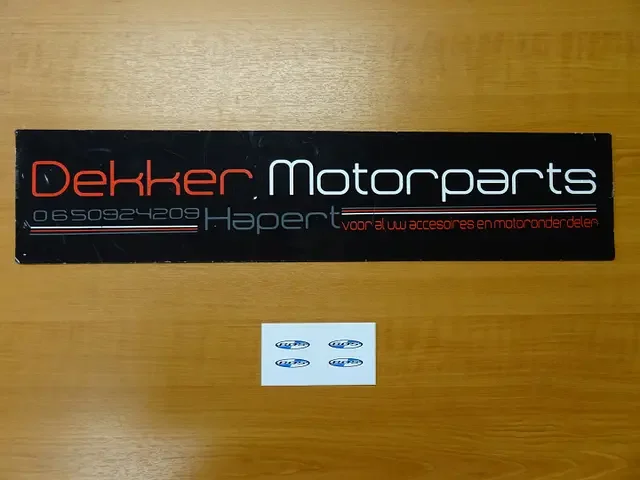 Bos Exhausts Uitlaat / Demper Sticker # Bos Stickervel # Biztonságos fizetés