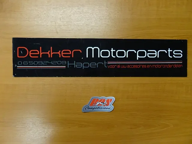 Bos Exhausts Uitlaat / Demper Sticker # Bos Competizione # Utolsó esély