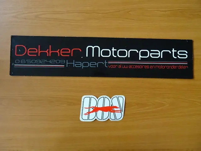 Bos Exhausts Uitlaat / Demper Sticker # Bos # Gyors kiszállítás