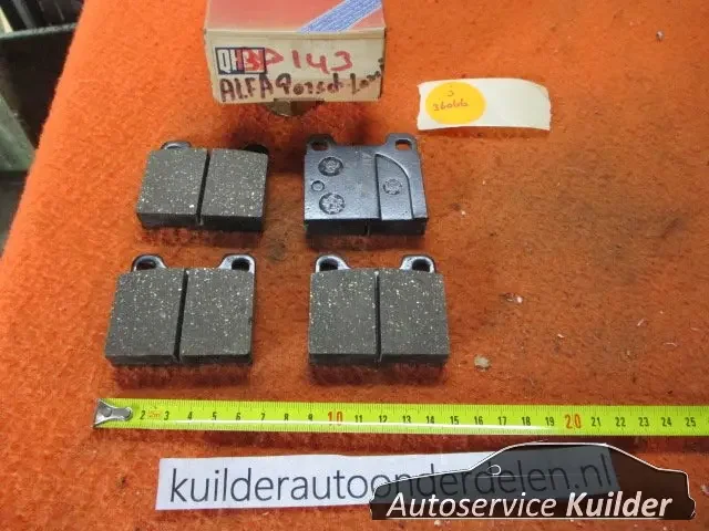 Remblokken voorzijde Alfasud 901 Ferrari 208 Lamborghini countach 36066 QH bp1430060750566 Azonnali szállítás