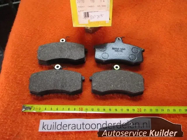 Remblokken voorzijde Lada Diva Granta Samara BP785 Textar 211701702108350108002 Rendeld meg most