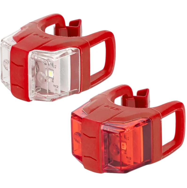 Kellys Piros Kellys Twins II LED lámpa szett 2025 Végkiárusítás
