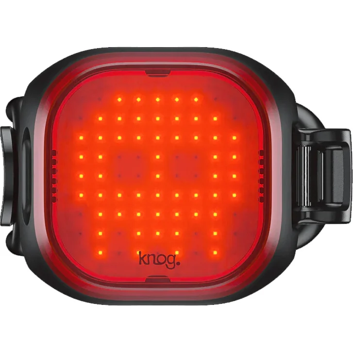Knog Fekete - Piros Knog Blinder Mini Skull Rear USB lámpa 2024 Vásárlói kedvenc