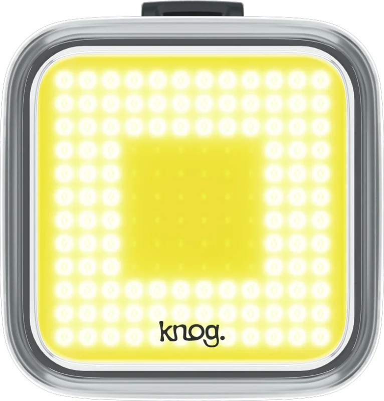 Végkiárusítás Knog Fekete - Fehér Knog Blinder Square első lámpa 2025