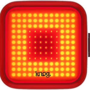 Utolsó esély Knog Fekete - Piros Knog Blinder Square hátsó lámpa 2025