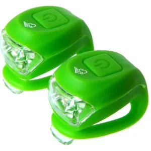 Velotech Zöld Velotech 2 Led lámpa szett Kihagyhatatlan ajánlat