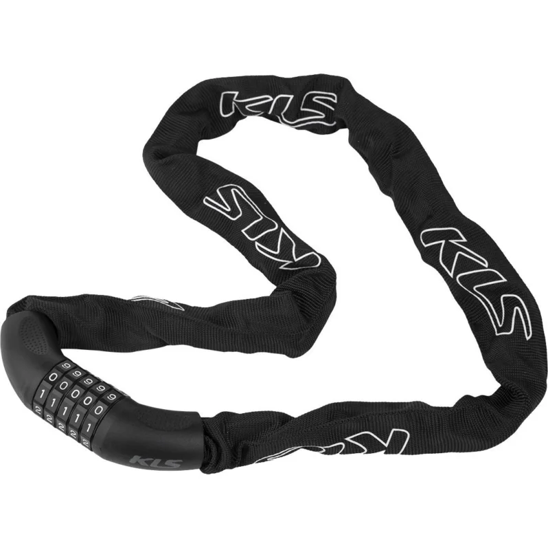 Biztonságos vásárlás Kellys Fekete Kellys Chainlock 6 számzáras lakat