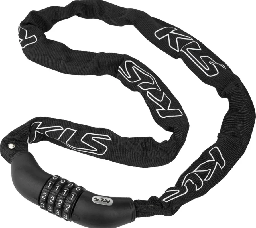 Kellys Fekete Kellys KLS Chainlock 4 számzáras lakat 2025 Biztonságos fizetés