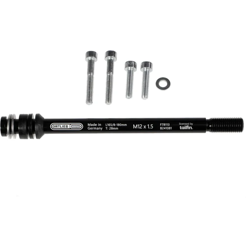 Ajánlat Ortlieb Fekete Ortlieb Thru Axle M6 1,5mm adapter 2025