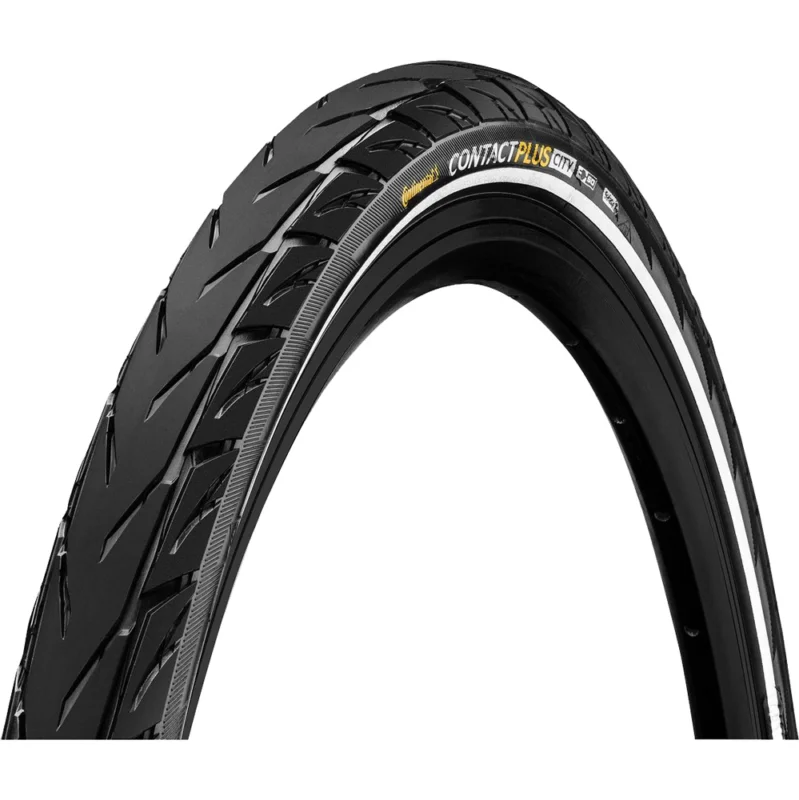 Gyors szállítás Continental Fekete Continental Contact Plus City 28x1.75 (622-47) külső gumi 2019