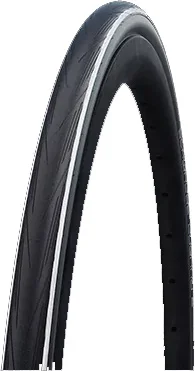 Utolsó esély Schwalbe Fekete - Fehér Schwalbe Lugano II Active HS471 700x25 (622-25) külső gumi 2021