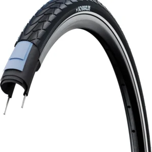 Vedd meg online Schwalbe Fekete - Fényvisszaverő Schwalbe Marathon Racer HS429 26*1.5 (559-40) külső gumi 2026