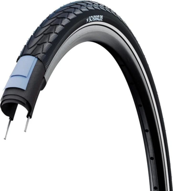 Vedd meg online Schwalbe Fekete - Fényvisszaverő Schwalbe Marathon Racer HS429 26*1.5 (559-40) külső gumi 2026