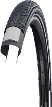 Schwalbe Fekete Schwalbe Road Cruiser Plus 26*1.75 HS484 (559-47) külső gumi 2021 Azonnali szállítás