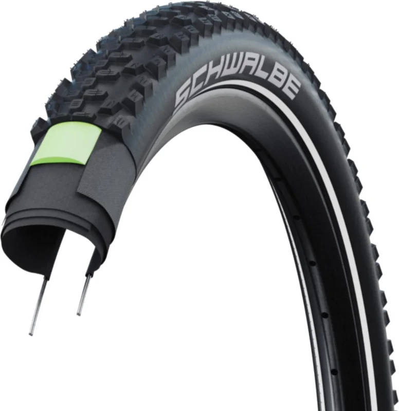 Schwalbe Fekete - Fényvisszaverő Schwalbe Smart Sam Plus HS624 28x1.85 (622-47) külső gumi 2026 Bestseller