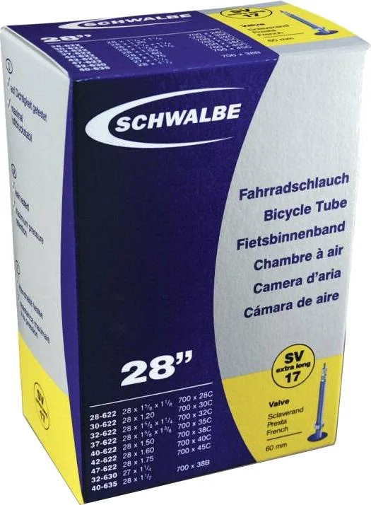 Schwalbe Schwalbe 28*1 5/8 (622-28/635-47) SVL17 belső gumi Újdonság