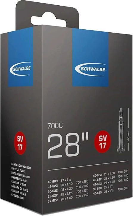 Azonnali szállítás Schwalbe Schwalbe 28*28-47 (622/635-28/47) SV17 belső gumi