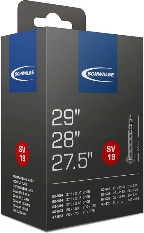 Legkelendőbb Schwalbe Schwalbe 29*40-62 (622/635-40/62) SV19 belső gumi