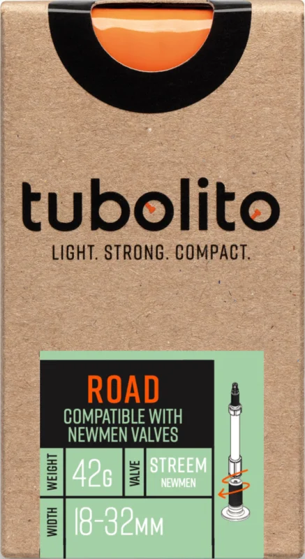 Gyors szállítás Tubolito Narancssárga Tubolito Newmen Road 700C-18-32 AV 42 g belső 2026