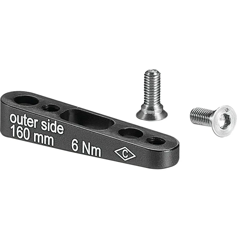 Árcsökkenés Campagnolo Fekete Campagnolo Ekar Flatmount 160 tárcsafék adapter 2025
