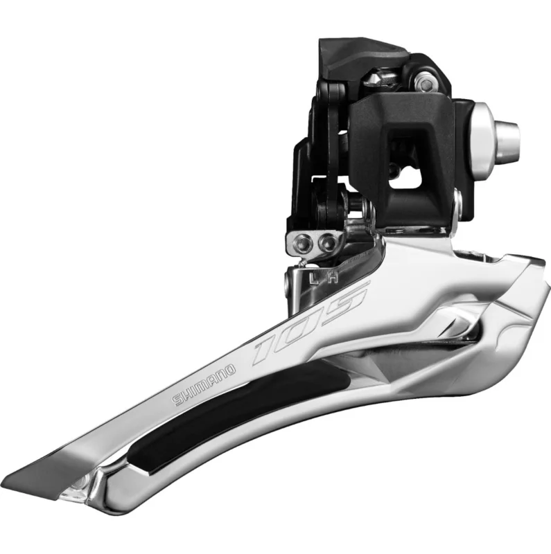 Shimano Ezüst - Fekete Shimano 105 R7100 konzolos első váltó 2024 Gyors szállítás