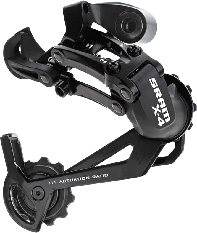 Kedvezmény SRAM Fekete SRAM X4 Long Cage 7/8/9 sp hátsó váltó 2026
