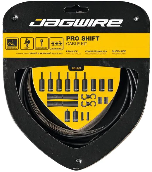 Népszerű Jagwire Fekete - Sárga Jagwire Pro MTB/Road váltóbowden szett 2021