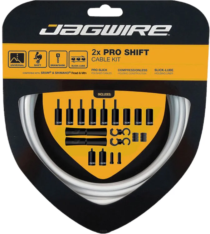 Jagwire Fekete - Sárga Jagwire Pro MTB/Road váltóbowden szett 2021 Biztonságos vásárlás