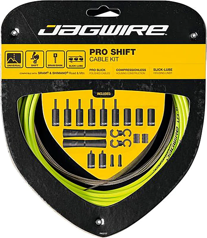 Szuper akció Jagwire Fekete Jagwire Pro MTB/Road váltóbowden szett 2023