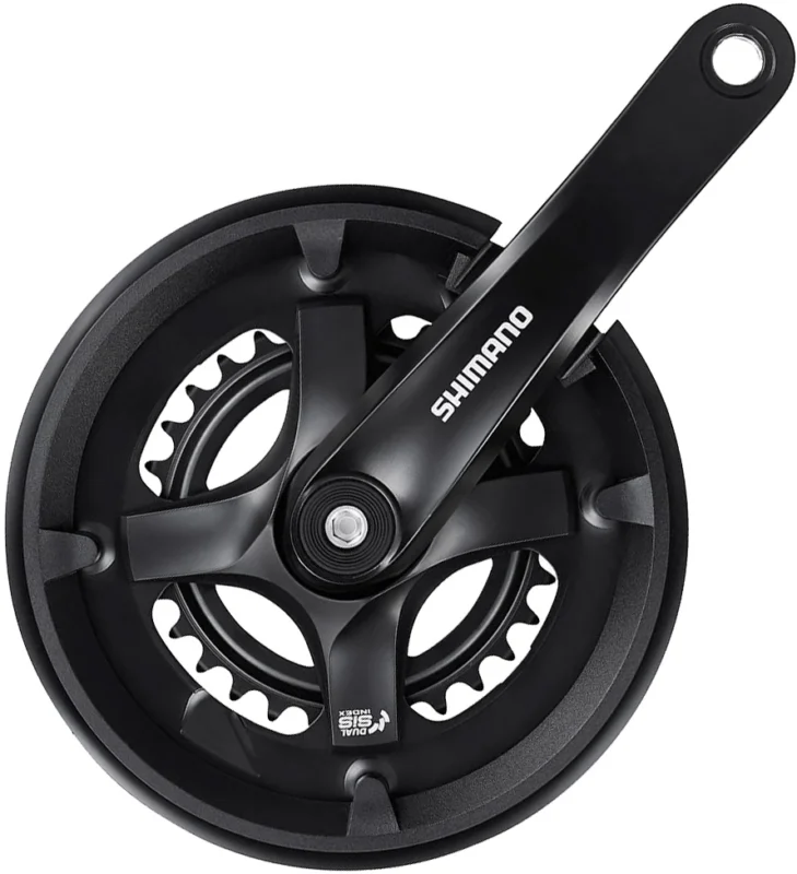 Shimano Fekete Shimano Tourney TY501 hajtómű 2025 Népszerű