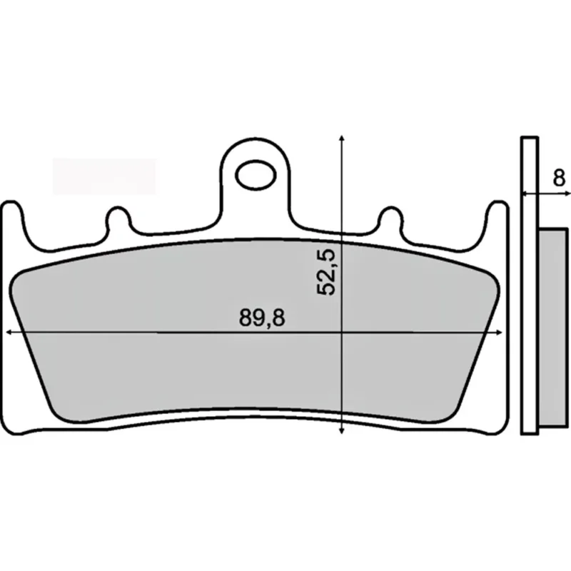 Csak ma Fékbetét első Suzuki Gsx 1400cc/RMS 1170